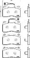 Ashika Колодки тормозные передние ASHIKA 50000211 - Заображення 2