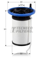 Tecneco Фільтр паливний (з підігрівом) TECNECO GS026046E - Заображення 1