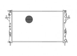 Радиатор охлаждения Laguna (01-)/Espace IV (02-) МКПП/АКПП (AC +/-) (LRc 0964) Luzar