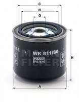 Mann-Filter Фільтр паливний дизельний MANN-FILTER WK81186 - Заображення 1