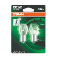 Osram Лампа накалу P21W 12V 21W BA15s Ultra Life (компл.) (вир-во OSRAM) 46371109165 - Заображення 1