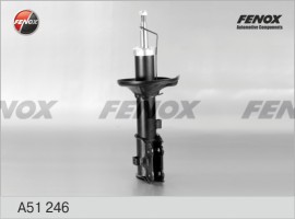 Амортизатор передний (стойка левая) (газ) A51246 (Fenox) 17214