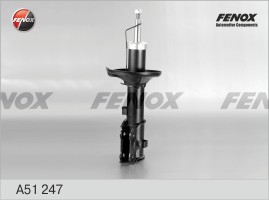 Амортизатор передний (стойка правая) (газ) A51247 (Fenox) 17215