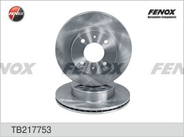 Fenox Диск тормозной передний (1шт.) TB217753 (Fenox) 17238 - Заображення 1
