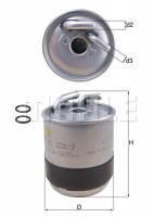 Фильтр топливный Mahle KL 228/2D