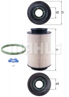 Mahle / Knecht Фильтр топливный Mahle KX 178 D - Заображення 7