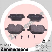 Zimmermann Колодки тормозные Zimmermann 25085.170.1 - Заображення 1