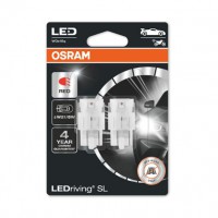 Osram (к/т 2 шт) Лампа светодиодная Osram LED ( 1,7W 12V W3X16Q W21/5W) OSR7515DRP-02B - Заображення 1
