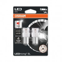 (к/т 2 шт) Лампа светодиодная Osram LED (2W 12V P21W) OSR7506DRP-02B