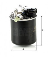 WK 820/9 Фильтр топливный MANN MANN-FILTER WK 820/17