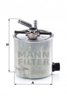 Mann-Filter WK 939/15 Фильтр топливный MANN MANN-FILTER WK 9043 - Заображення 1
