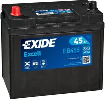 Exide Аккумулятор EXIDE EXCELL 12V/45Ah/330 EX EB455 - Заображення 1