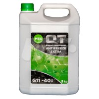 Антифриз QT MEG EXTRA -40 G11 GREEN 5кг QT562405 QT-OIL QT зелен. -40 5кг MEG