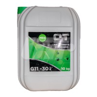 Антифриз QT MEG STANDARD -30 G11 GREEN 10кг QT5523010 QT-OIL QT зелен. -30 10кг MEG