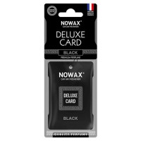 Nowax Ароматизатор NOWAX Delux Card 6 г. - Black STM NX07733 - Заображення 1
