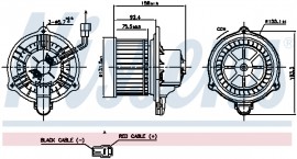 Nissens Вентилятор салона NISSENS NIS 87820 - Заображення 5