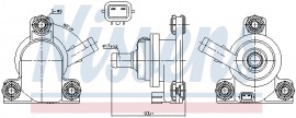 Nissens Дополнительный водяной насос First Fit NISSENS NIS 831078 - Заображення 2