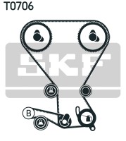 Skf Комплект ремня ГРМ SKF VKMA95658 - Заображення 2