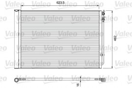 Valeo Конденсер Valeo VL814410 - Заображення 1