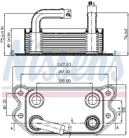 Nissens Масляный радиатор NISSENS NIS 90714 - Заображення 2