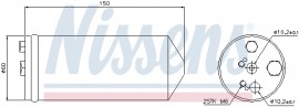 Nissens Осушитель NISSENS NIS 95325 - Заображення 2