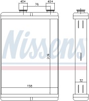 Nissens Радиатор NISSENS NIS 71451 - Заображення 1