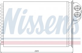 Nissens Радиатор NISSENS NIS 72943 - Заображення 1