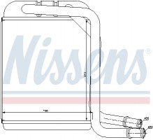 Nissens Радиатор NISSENS NIS 73976 - Заображення 1