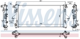 Nissens Радиатор NISSENS NIS 63555A - Заображення 1