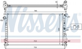 Nissens Радиатор First Fit NISSENS NIS 62015A - Заображення 2