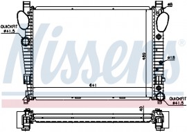 Nissens Радиатор First Fit NISSENS NIS 62547A - Заображення 6