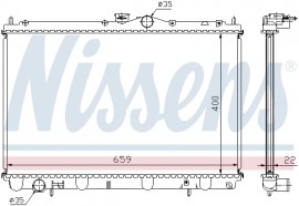 Nissens Радиатор First Fit NISSENS NIS 62857A - Заображення 2