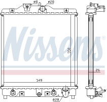 Nissens Радиатор First Fit NISSENS NIS 633081 - Заображення 2