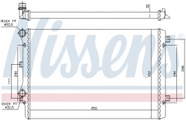 Nissens Радиатор First Fit NISSENS NIS 65279A - Заображення 5