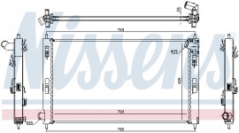 Nissens Радиатор First Fit NISSENS NIS 67359 - Заображення 1