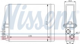 Nissens Радиатор First Fit NISSENS NIS 73641 - Заображення 2
