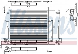 Nissens Радиатор кондиционера NISSENS NIS 94897 - Заображення 6