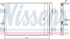 Nissens Радиатор кондиционера First Fit NISSENS NIS 940262 - Заображення 1