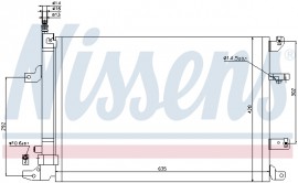 Nissens Радиатор кондиционера First Fit NISSENS NIS 940103 - Заображення 1
