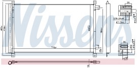 Nissens Радиатор кондиционера First Fit NISSENS NIS 940548 - Заображення 2