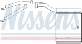 Nissens Радиатор отопителя NISSENS NIS 71770 - Заображення 6