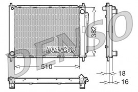 Denso Радиатор охлаждения DENSO DRM23100 - Заображення 1