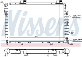 Nissens Радиатор охлаждения двигателя NISSENS NIS 62756A - Заображення 5