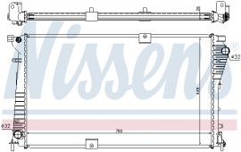 Nissens Радиатор охлаждения двигателя NISSENS NIS 630709 - Заображення 2