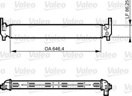 Valeo Радиатор охлаждения двигателя VALEO VL735310 - Заображення 1