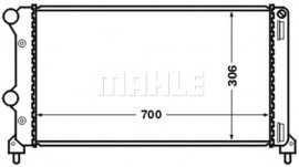 Mahle Original Радиатор охлаждения двигателя Mahle MAHLE ORIGINAL CR 1448 000S - Заображення 1