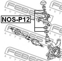 Febest Ремкомплект цапфы FEBEST NOS-P12 - Заображення 2