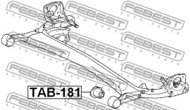 Febest Сайлентблок FEBEST TAB-181 - Заображення 2