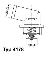 Термостат WAHLER WA4178.92D