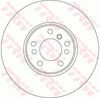 Trw Тормозной диск TRW DF4187S - Заображення 2